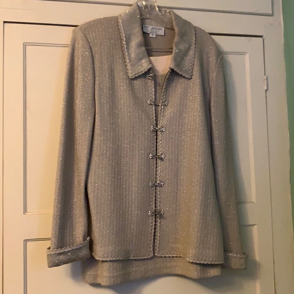 At John evening suit by Maria Grey